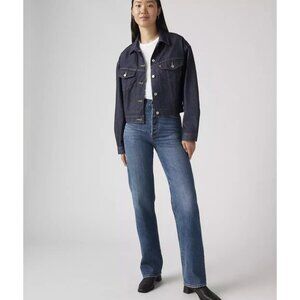 Levi's 26x32 Premium Ribcage Full Length Women's Jeans Valley View - Dark Wash